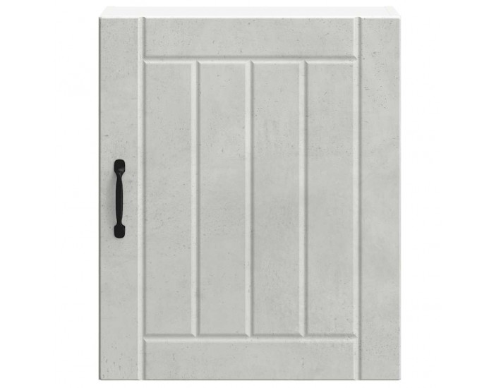 Sonata H Кухненски стенен шкаф Lucca, бетонно сив, инженерно дърво