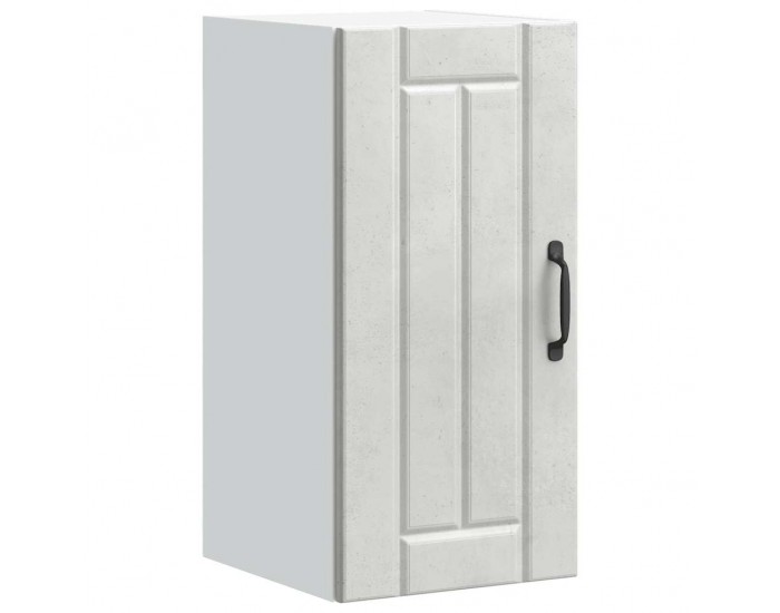 Sonata H Кухненски стенен шкаф Lucca, бетонно сив, инженерно дърво