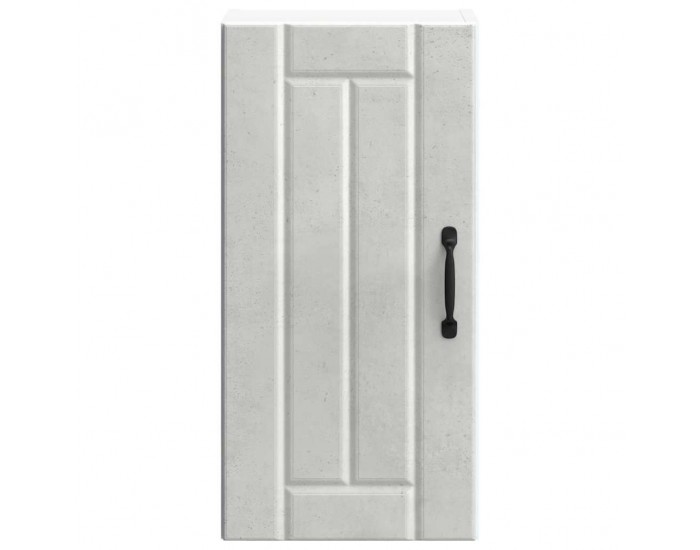 Sonata H Кухненски стенен шкаф Lucca, бетонно сив, инженерно дърво