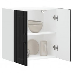 Sonata H Кухненски стенен шкаф Lucca, черен, инженерно дърво - Модули Sonata