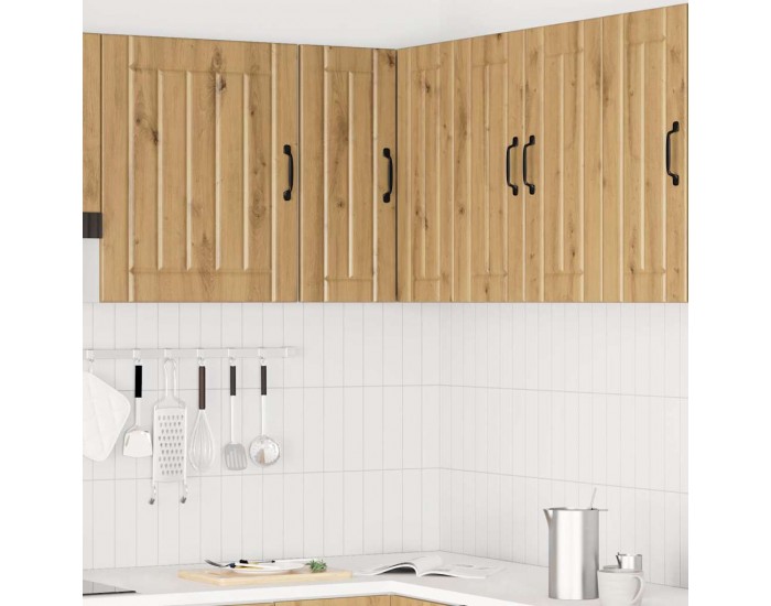 Sonata H Кухненски стенен ъглов шкаф Lucca, дъб артизан, инженерно дърво