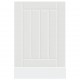 Sonata H Панел за миялна машина, Lucca, бял, инженерно дърво