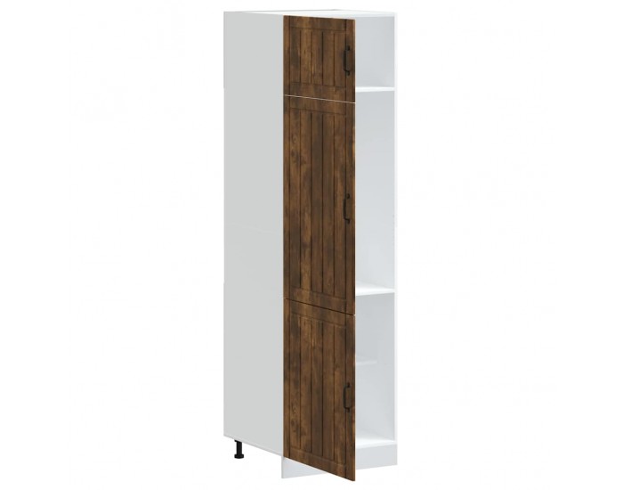 Sonata H Кухненски шкаф Lucca, опушен дъб, инженерно дърво