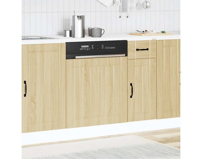 Sonata H Панел за миялна машина, Lucca, дъб сонома, инженерно дърво