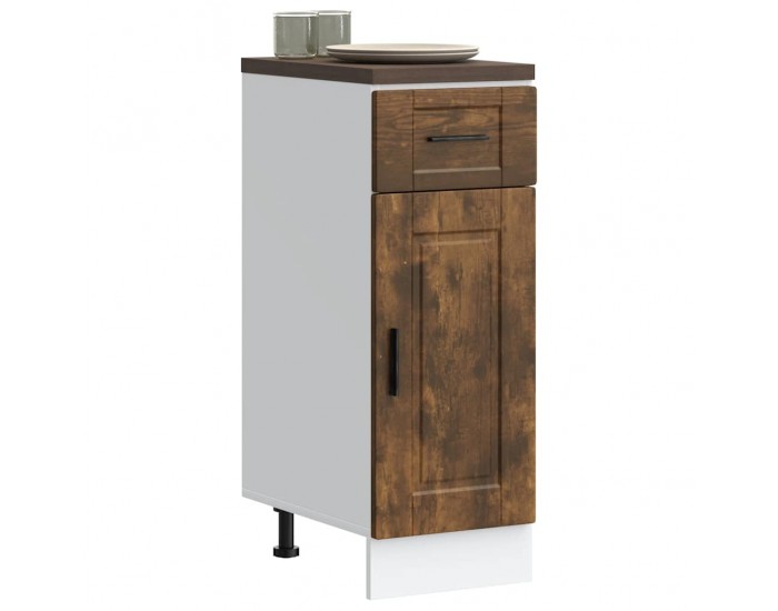 Sonata H Кухненски шкаф Porto, опушен дъб, инженерно дърво