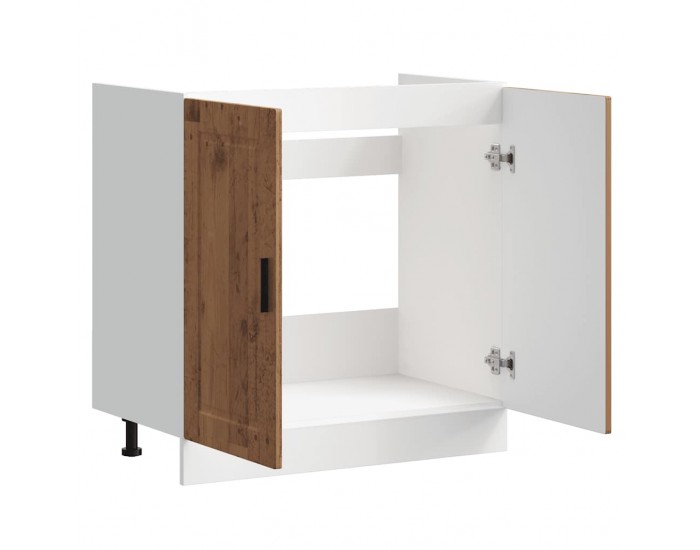 Sonata H Шкаф за мивка, Porto, старо дърво, 80x46x81,5см инженерно дърво