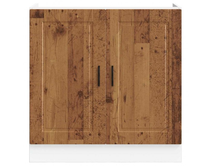 Sonata H Шкаф за мивка, Porto, старо дърво, 80x46x81,5см инженерно дърво