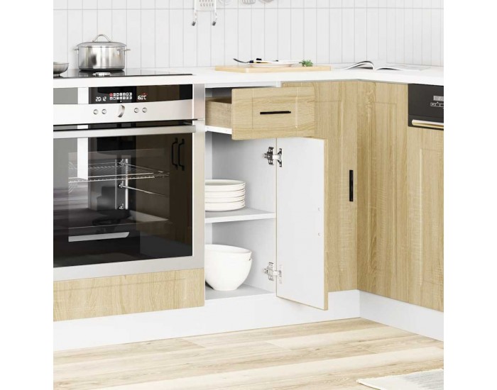 Sonata H Кухненски шкаф Porto, дъб сонома, инженерно дърво