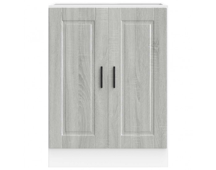 Sonata H Кухненски шкаф Porto, сив сонома, инженерно дърво