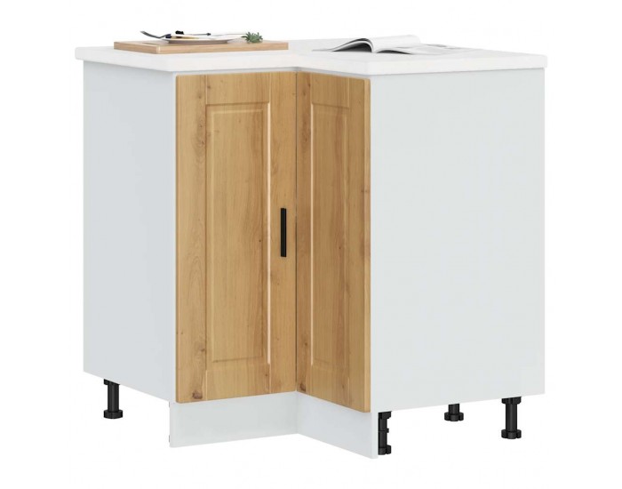 Sonata H Кухненски ъглов шкаф Porto, дъб артизан, инженерно дърво