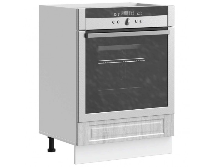 Sonata H Шкаф за фурна, Porto, сив сонома, инженерно дърво