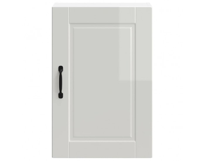 Sonata H Кухненски стенен шкаф Porto, бял гланц, инженерно дърво