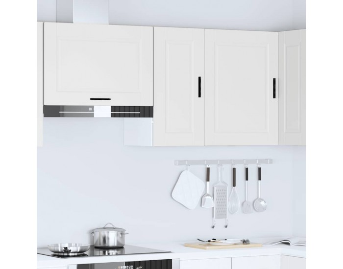 Sonata H Кухненски стенен шкаф Porto, бял, инженерно дърво