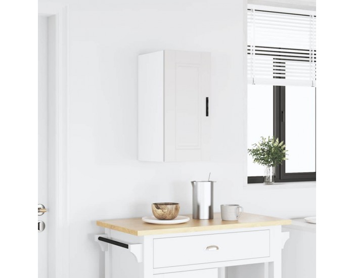 Sonata H Кухненски стенен шкаф Porto, бял, инженерно дърво
