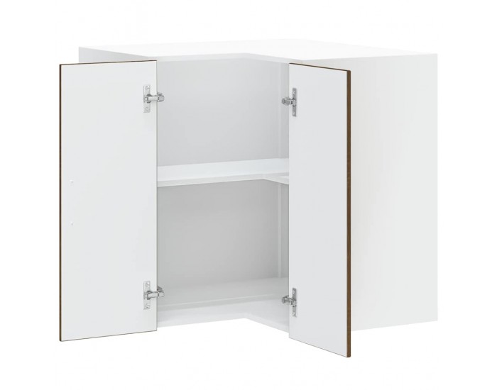 Sonata H Кухненски стенен ъглов шкаф Porto, кафяв дъб, инженерно дърво