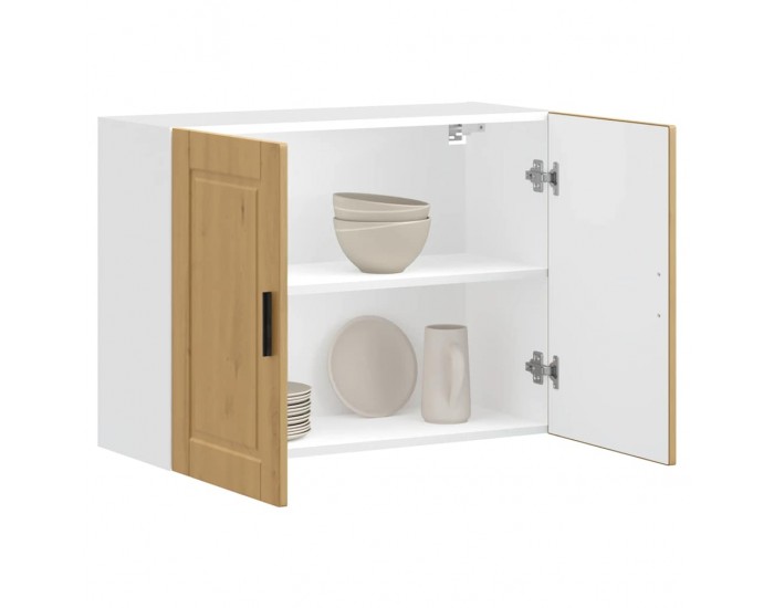 Sonata H Кухненски стенен шкаф Porto, дъб артизан, инженерно дърво