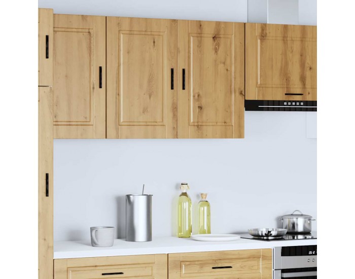 Sonata H Кухненски стенен шкаф Porto, дъб артизан, инженерно дърво