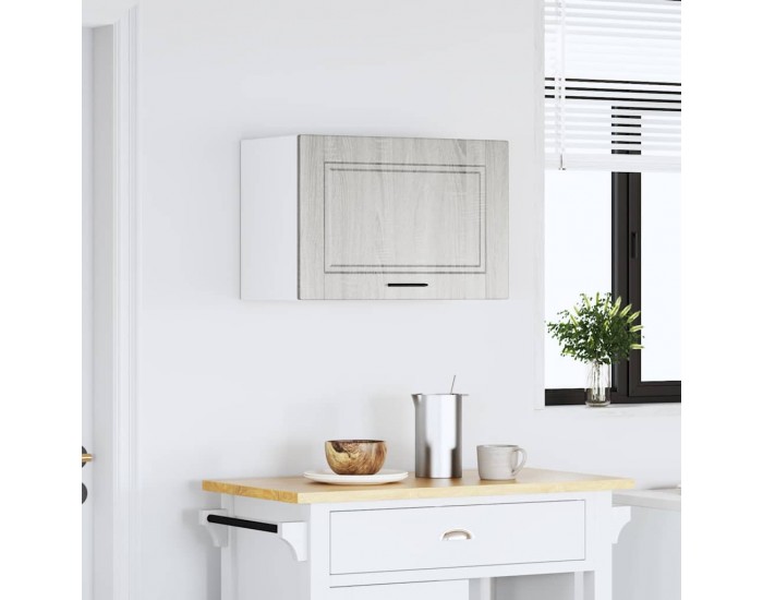 Sonata H Кухненски стенен шкаф Porto, сив сонома, инженерно дърво