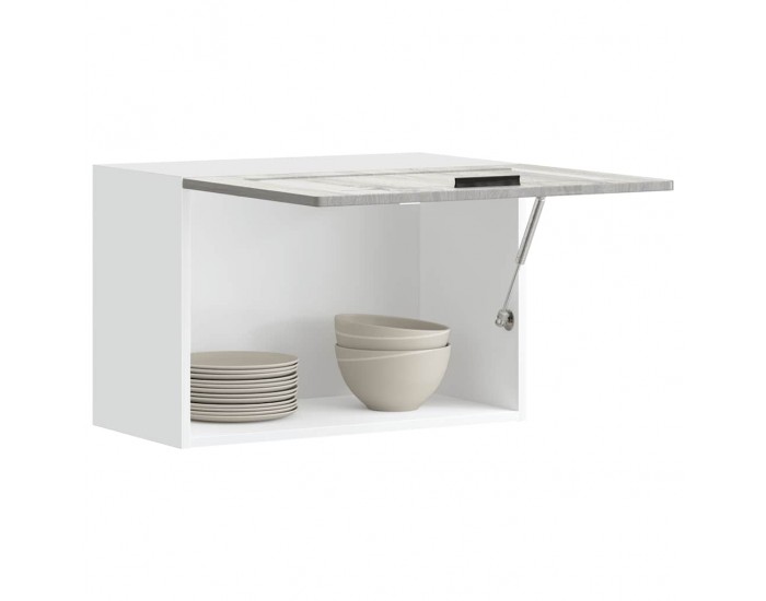 Sonata H Кухненски стенен шкаф Porto, сив сонома, инженерно дърво