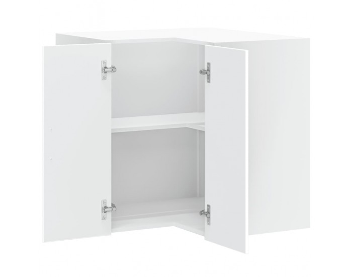 Sonata H Кухненски стенен ъглов шкаф Porto, бял, инженерно дърво