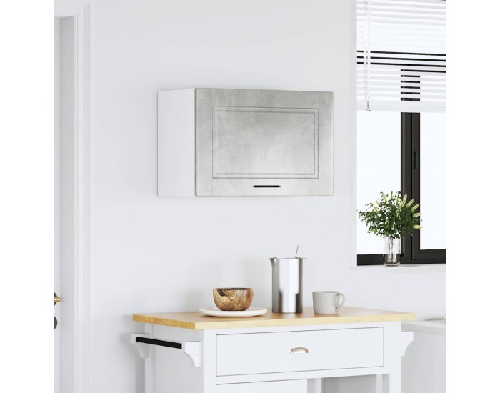 Sonata H Кухненски стенен шкаф Porto, бетонно сив, инженерно дърво