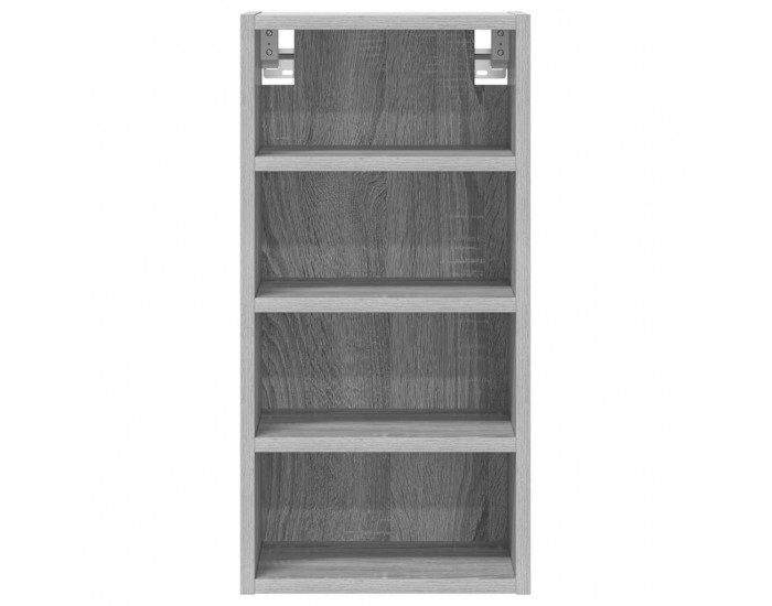 Sonata H Висящ шкаф Рига сив, цвят сонома, 30x29,5x60 см, инженерно дърво