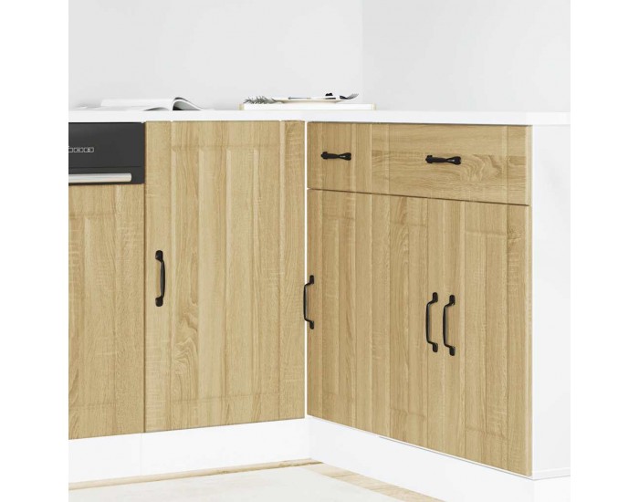 Sonata H Долен кухненски шкаф, Lucca, дъб сонома, инженерно дърво