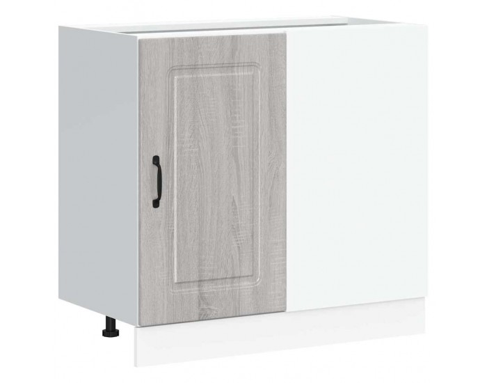 Sonata H Кухненски шкаф, Kalmar, сив сонома, инженерно дърво