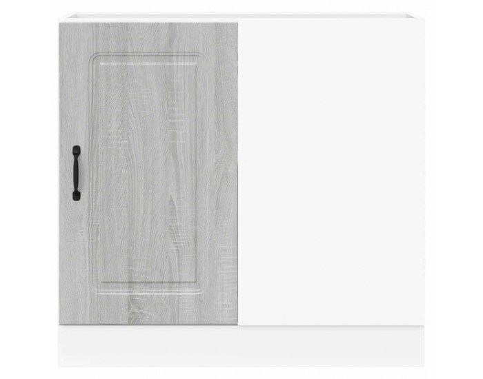 Sonata H Кухненски шкаф, Kalmar, сив сонома, инженерно дърво