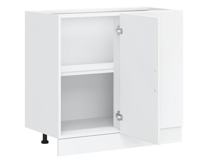 Sonata H Кухненски шкаф, Kalmar, бял, инженерно дърво