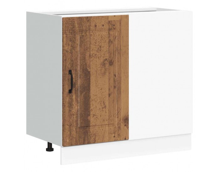 Sonata H Кухненски шкаф, Kalmar, старо дърво, инженерно дърво