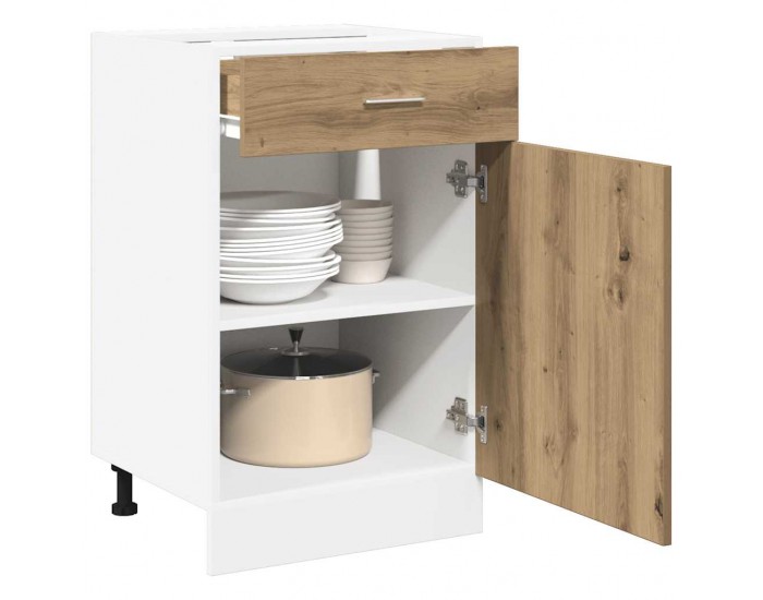 Sonata H Шкаф с чекмеджета Lyon, дъб Artisan, 40x46x81,5 см, инженерно дърво