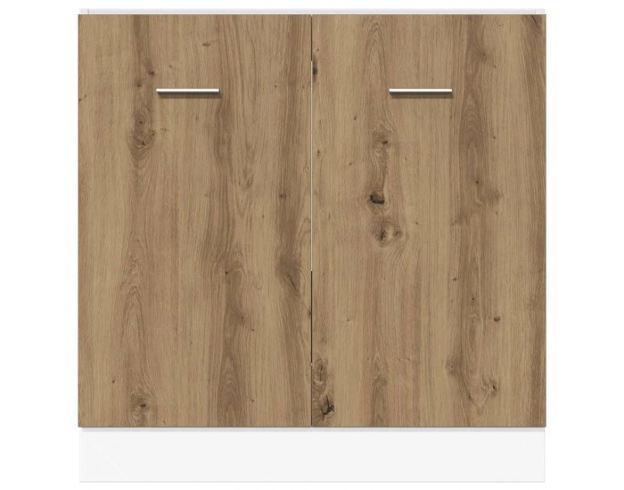 Sonata H Долен шкаф за мивка Lyon, дъб Artisan, 80x46x81,5 см, инженерно дърво