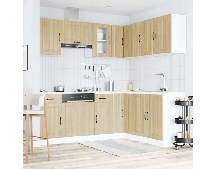 Sonata H Комплект кухненски шкафове от 11 части Lucca, инженерно дърво