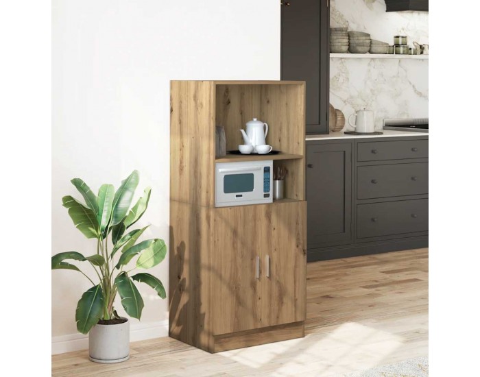 Sonata H Кухненски шкаф, дъб артизан, 57x41,5x131,5 см, инженерно дърво