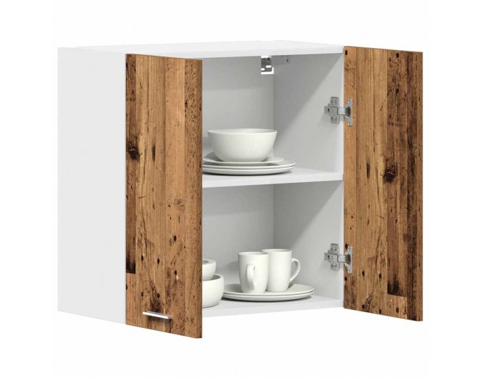 Sonata H Кухненски стенен шкаф Lyon, старо дърво, 60x31x60 см, инженерно дърво