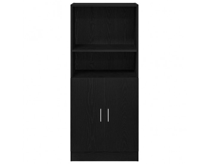 Sonata H Кухненски шкаф Черен 57x41,5x131,5 cm Инженерна дървесина