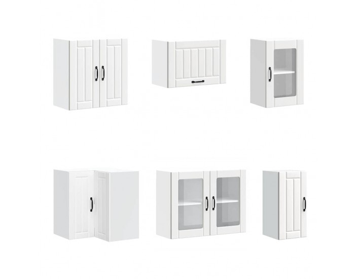 Sonata H Комплект кухненски шкафове от 11 части Lucca, инженерно дърво