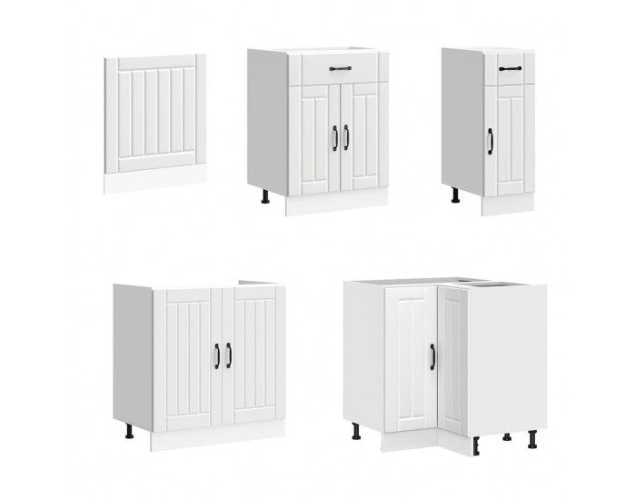 Sonata H Комплект кухненски шкафове от 11 части Lucca, инженерно дърво