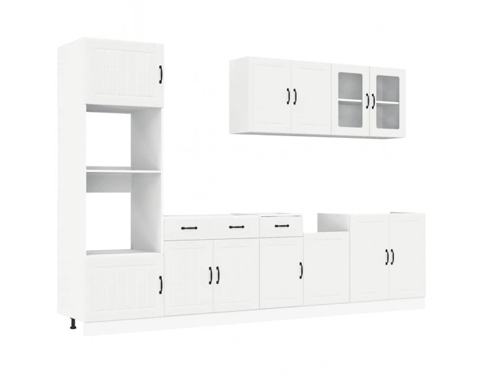 Sonata H Комплект кухненски шкафове от 7 части Kalmar, инженерно дърво