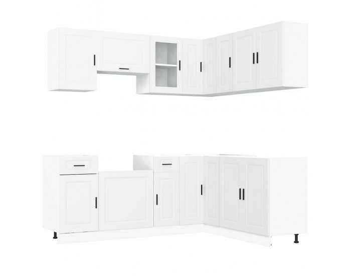 Sonata H Комплект кухненски шкафове от 11 части Porto, инженерно дърво