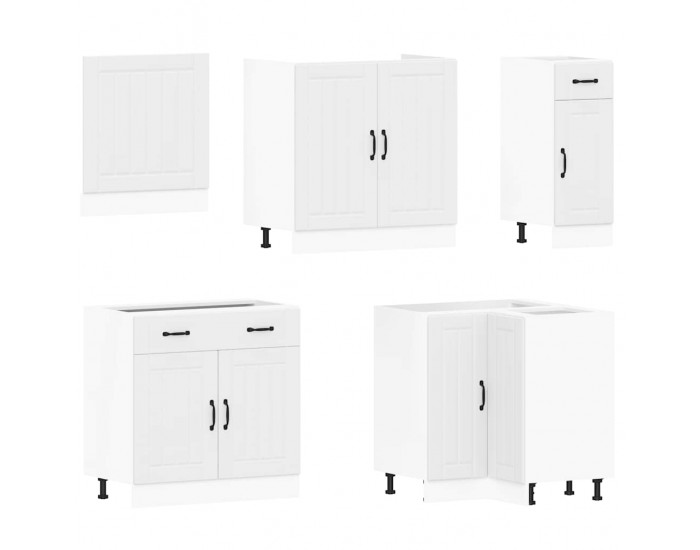 Sonata H Комплект кухненски шкафове от 11 части Lucca, инженерно дърво