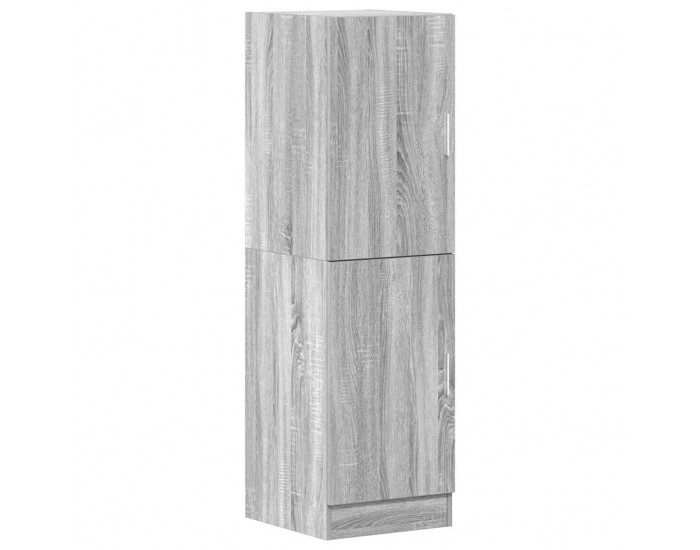Sonata H Кухненски шкаф, сив сонома, 38x41,5x131,5 см, инженерно дърво