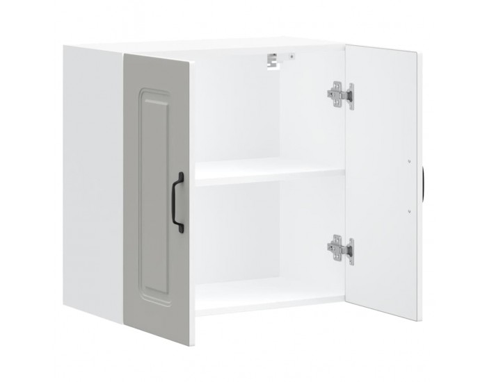 Sonata H Кухненски стенен шкаф, Kalmar, бял, инженерно дърво