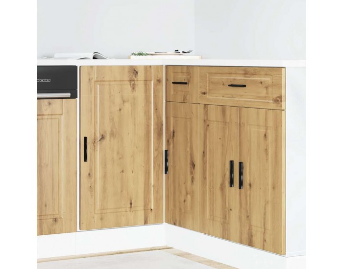Sonata H Кухненски шкаф Porto, дъб артизан, инженерно дърво