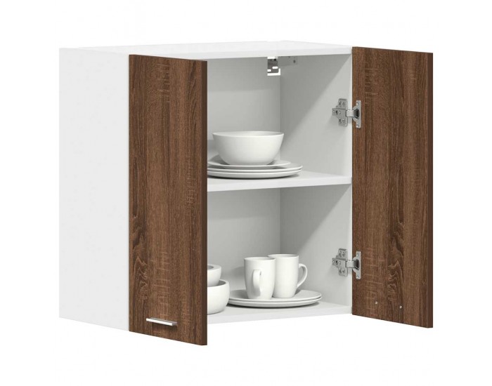 Sonata H Висящ шкаф Lyon, кафяв дъб, 60x31x60 см, инженерно дърво