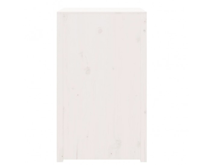 Sonata H Кухненски шкаф за открито, бял, 55x55x92 см, бор масив