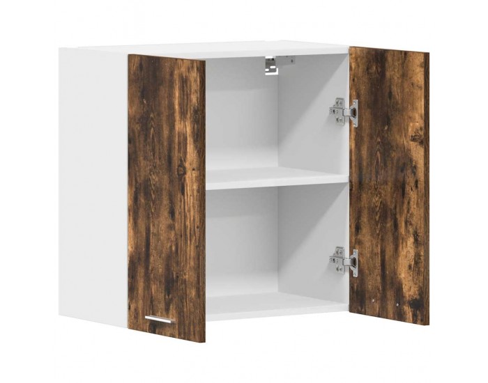 Sonata H Висящ шкаф Lyon, опушен дъб, 60x31x60 см, инженерно дърво