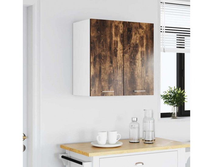 Sonata H Висящ шкаф Lyon, опушен дъб, 60x31x60 см, инженерно дърво