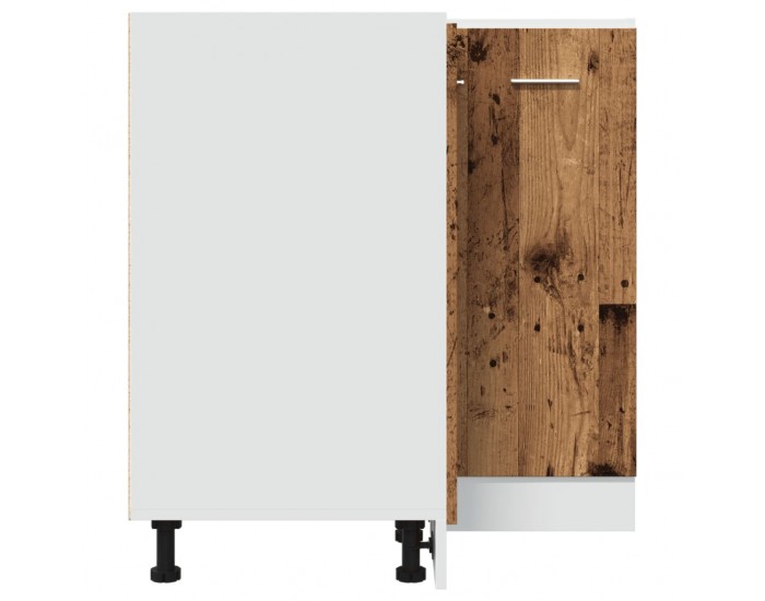 Sonata H Кухненски шкаф Lyon, старо дърво, 75,5x75,5x81,5 см, инженерно дърво